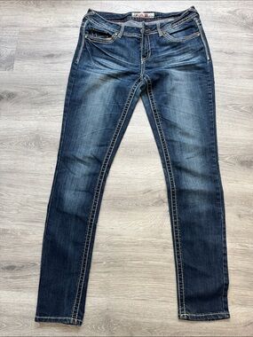 1st Kiss Women's Dark Blue Skinny Jeans